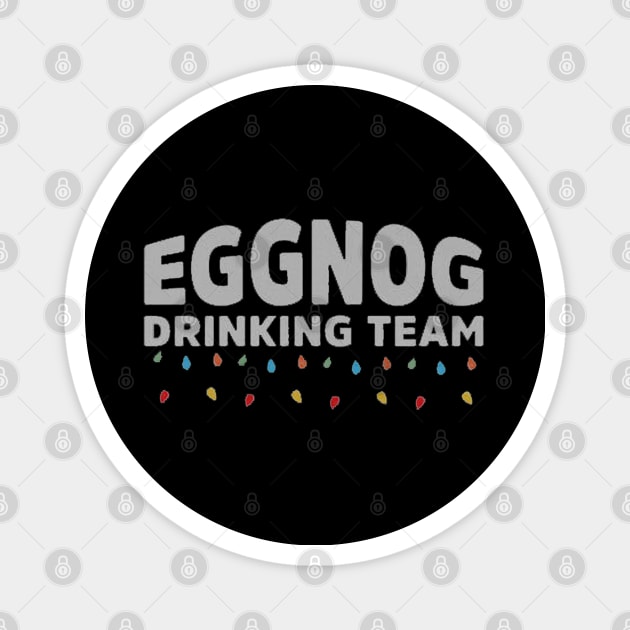 eggnog drinking team Magnet by logoeagle